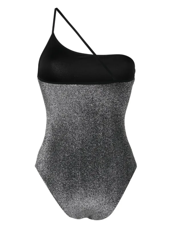 Karl Lagerfeld Ikonik 2.0 Lurex Swimsuit Farfetch