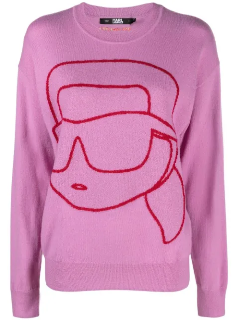 Karl Lagerfeld — Ikon 2.0 crew neck sweater
