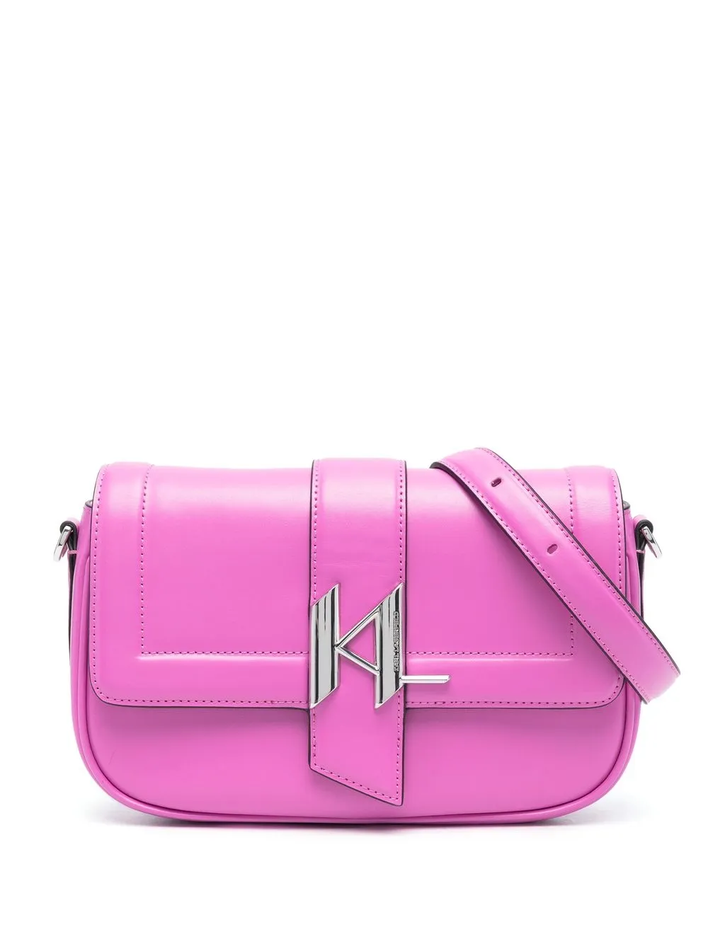 

Karl Lagerfeld small K/Saddle shoulder bag - Purple