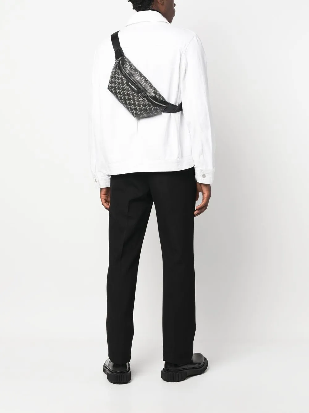Karl Lagerfeld K/Mono heuptas - Zwart