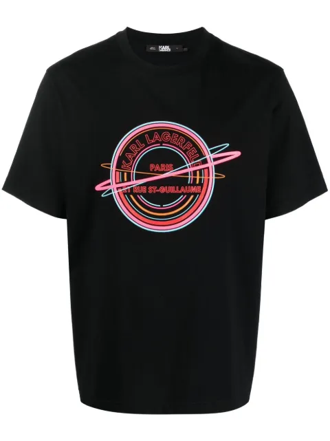 Karl Lagerfeld t-shirt Athleisure à logo imprimé