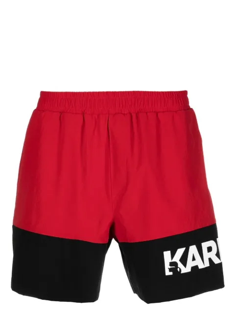 Karl Lagerfeld short couleur block Med Board 