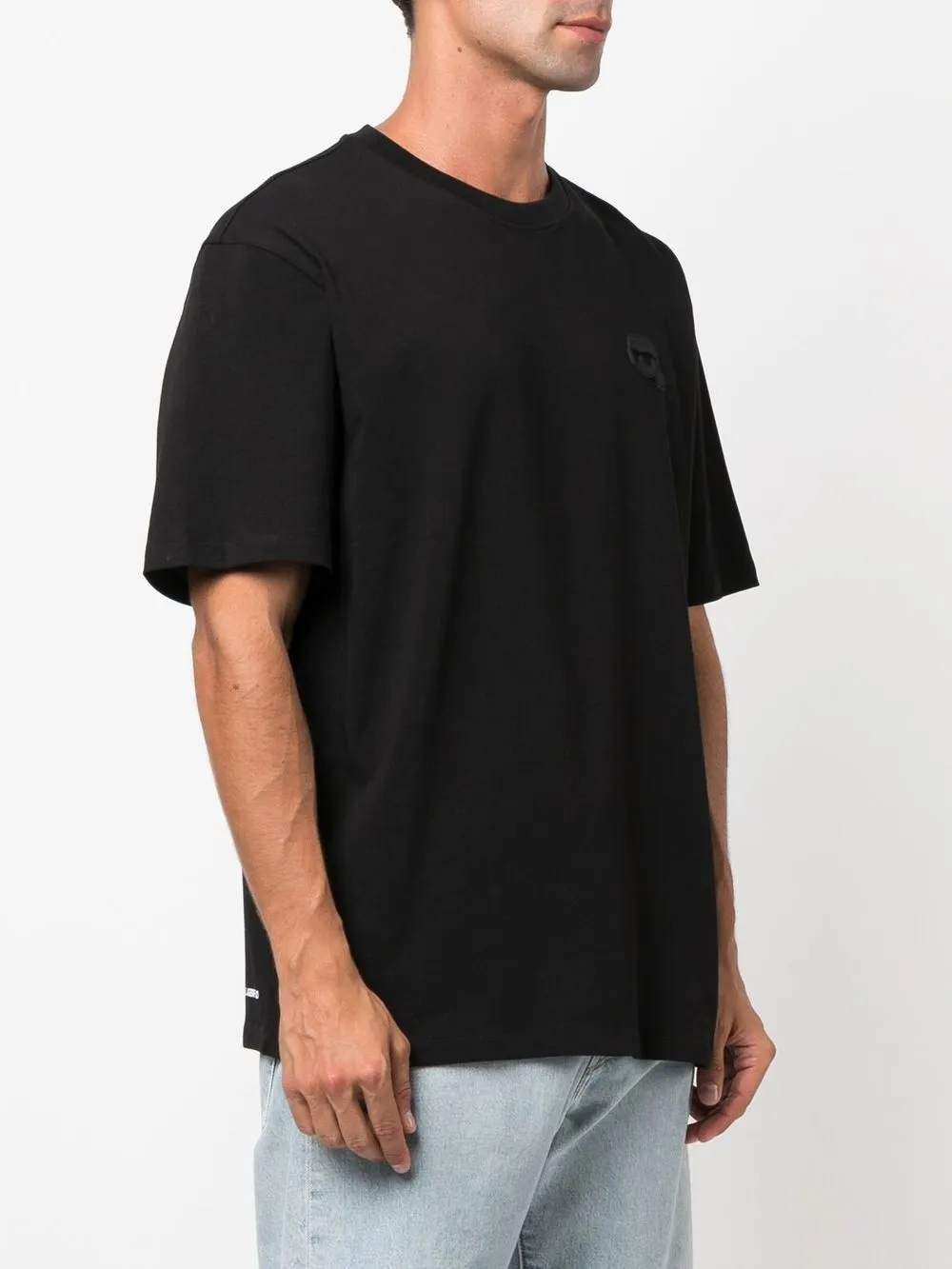 Karl Lagerfeld T-shirt met print - Zwart