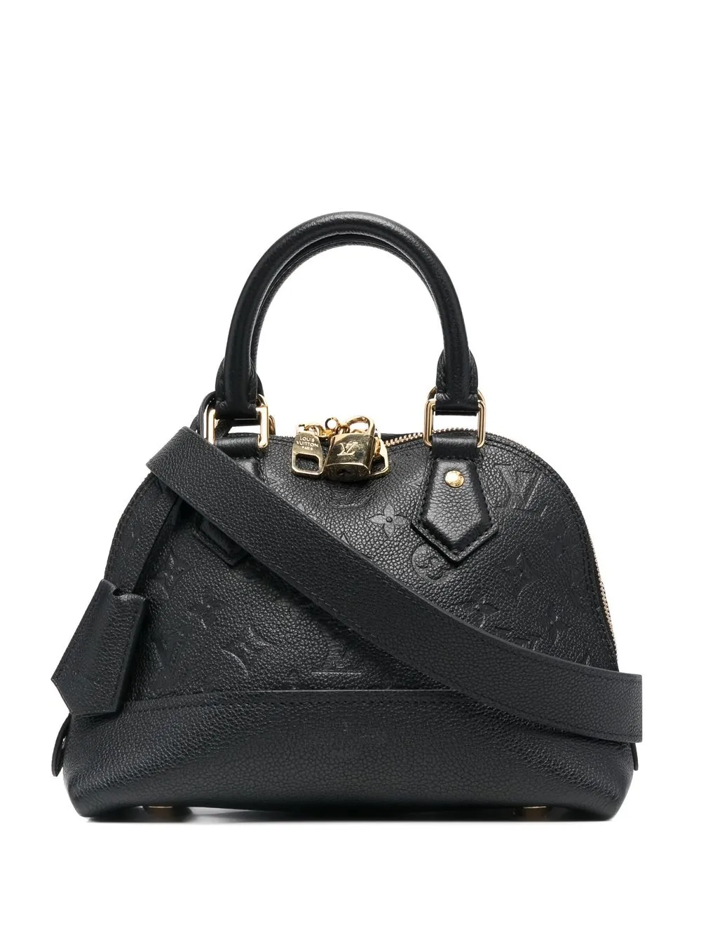 

Louis Vuitton 2020 pre-owned Empreinte debossed monogram Neo Alma BB two-way bag - Black