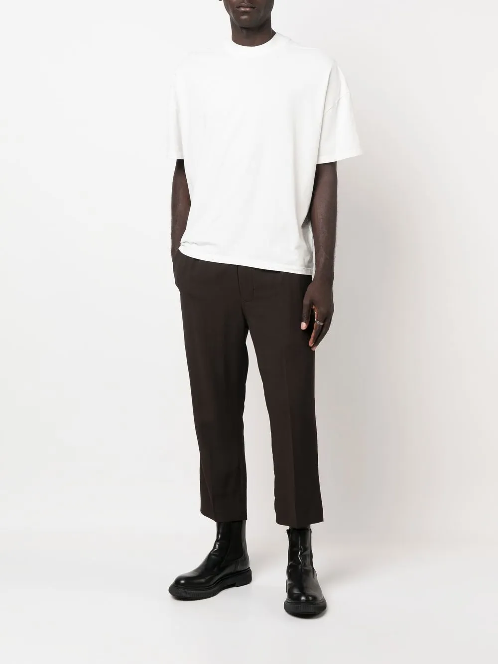 Thom Krom T-shirt met ronde hals - Wit