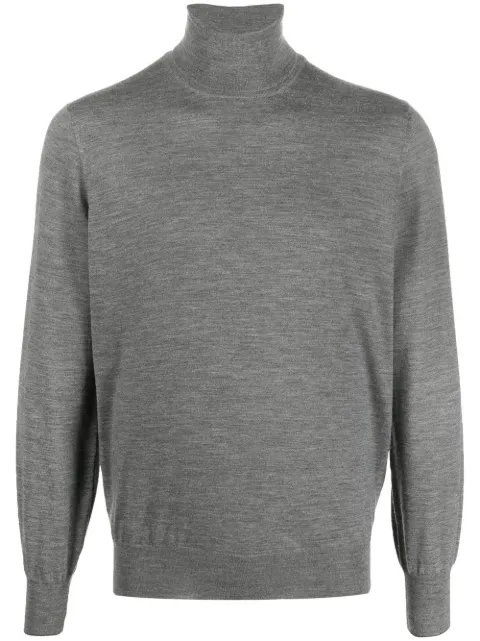Brunello Cucinelli wool-cashmere roll-neck jumper