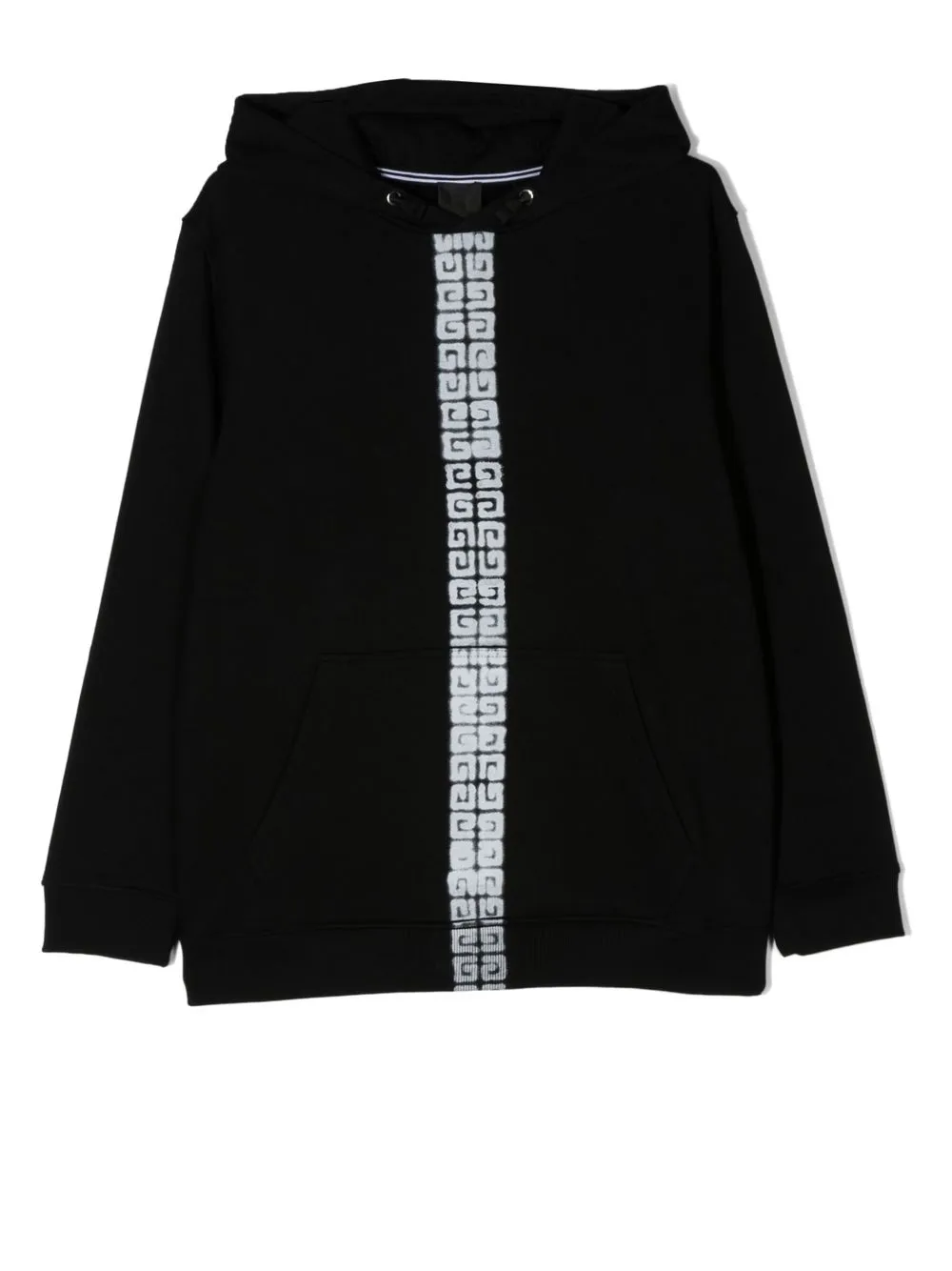 

Givenchy Kids hoodie con logo estampado - Negro