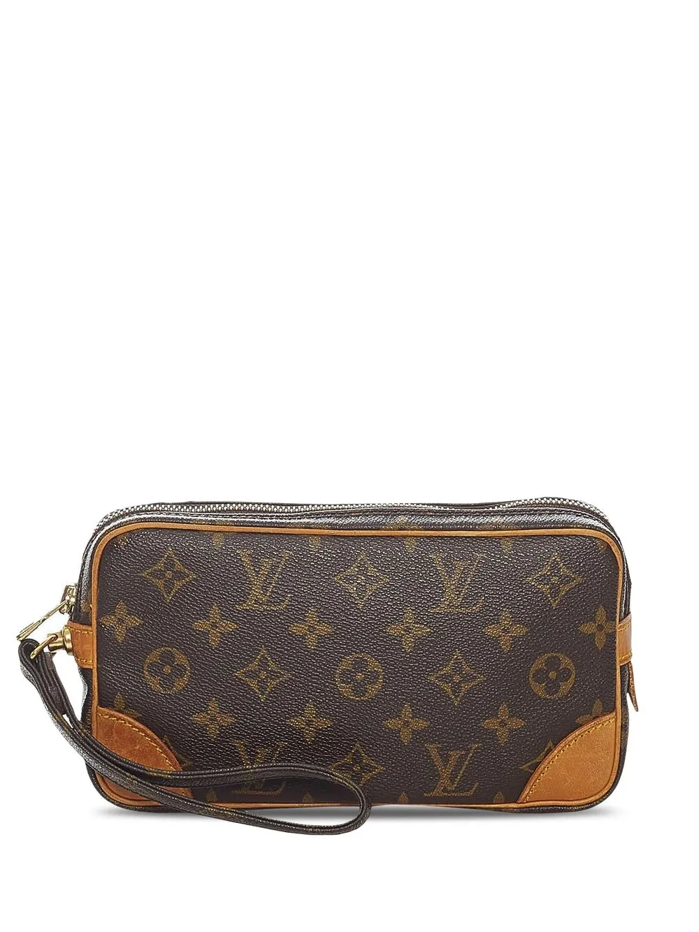 

Louis Vuitton pre-owned Marly Dragonne PM clutch - Brown