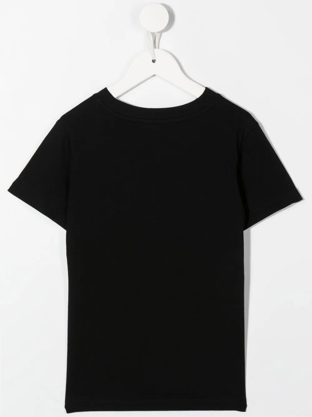 Balmain Kids T-shirt met logoprint - Zwart