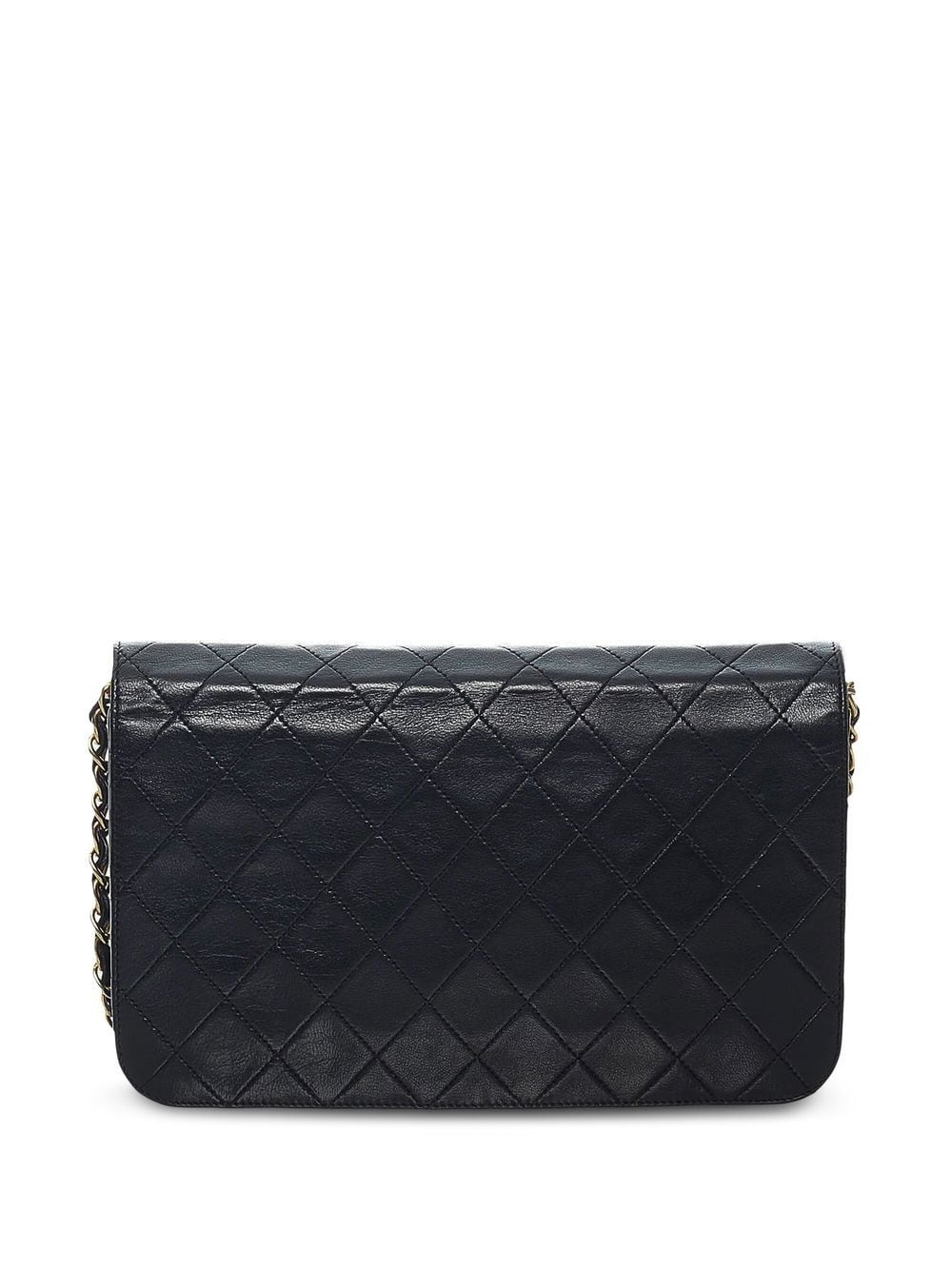 CHANEL Pre-Owned 1986-1988 Timeless flap schoudertas - Zwart