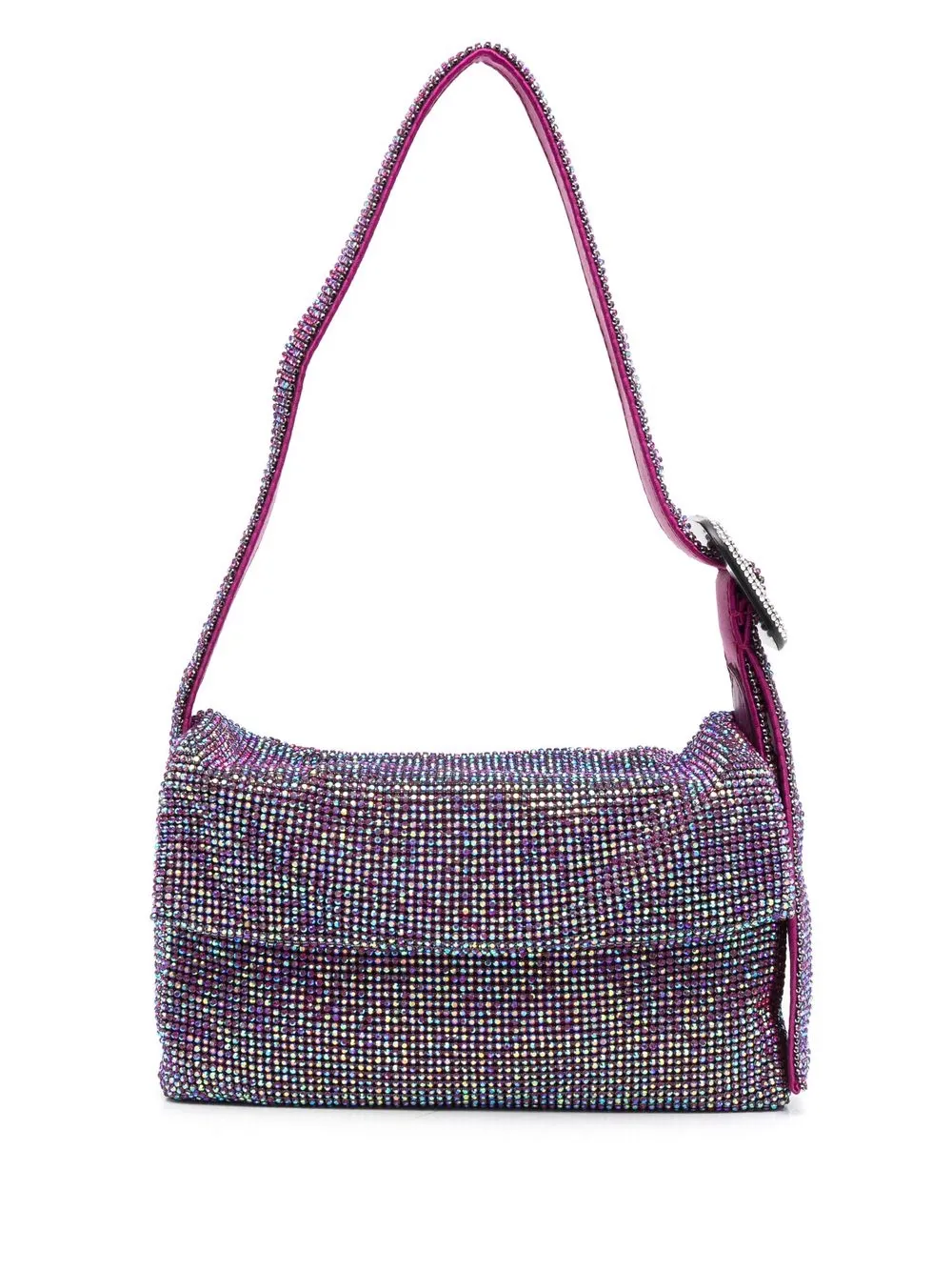 

Benedetta Bruzziches bolsa de hombro con apliques - Morado