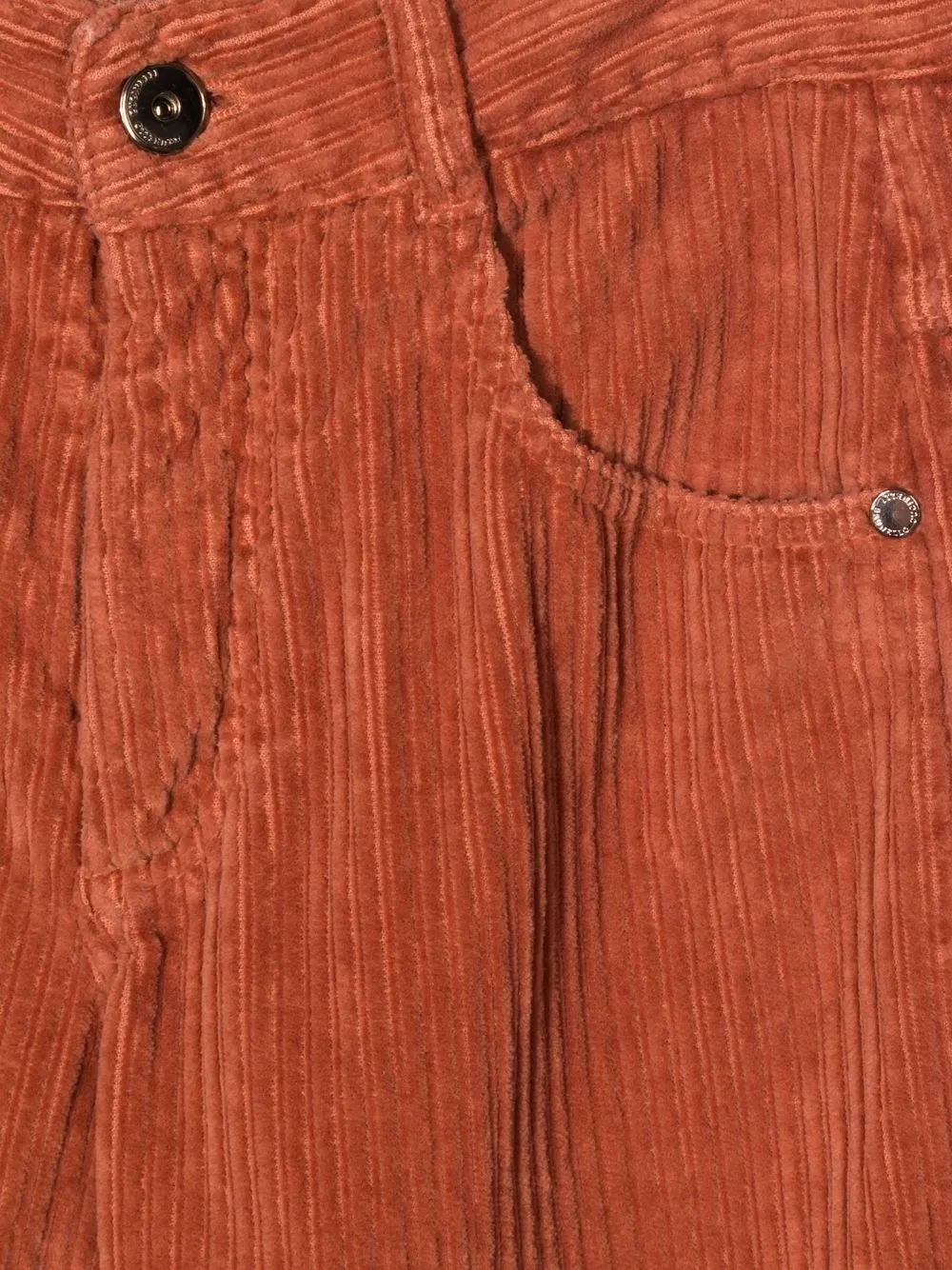  Brunello Cucinelli Kids Cordjeans Mit Tapered Bein   Orange 