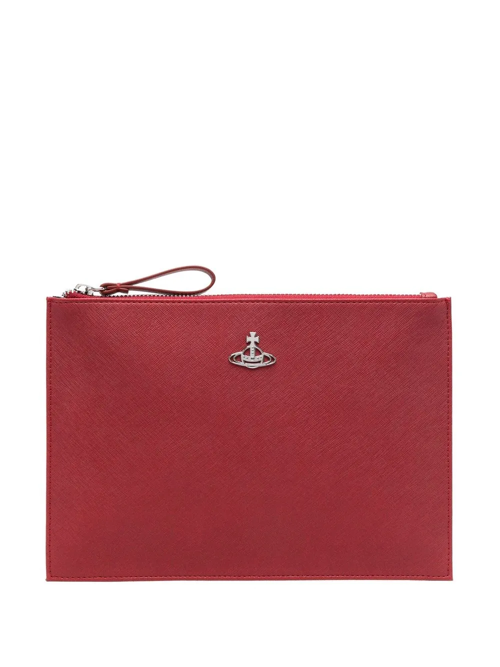 

Vivienne Westwood bolsa de mano con aplique Orb - Rojo