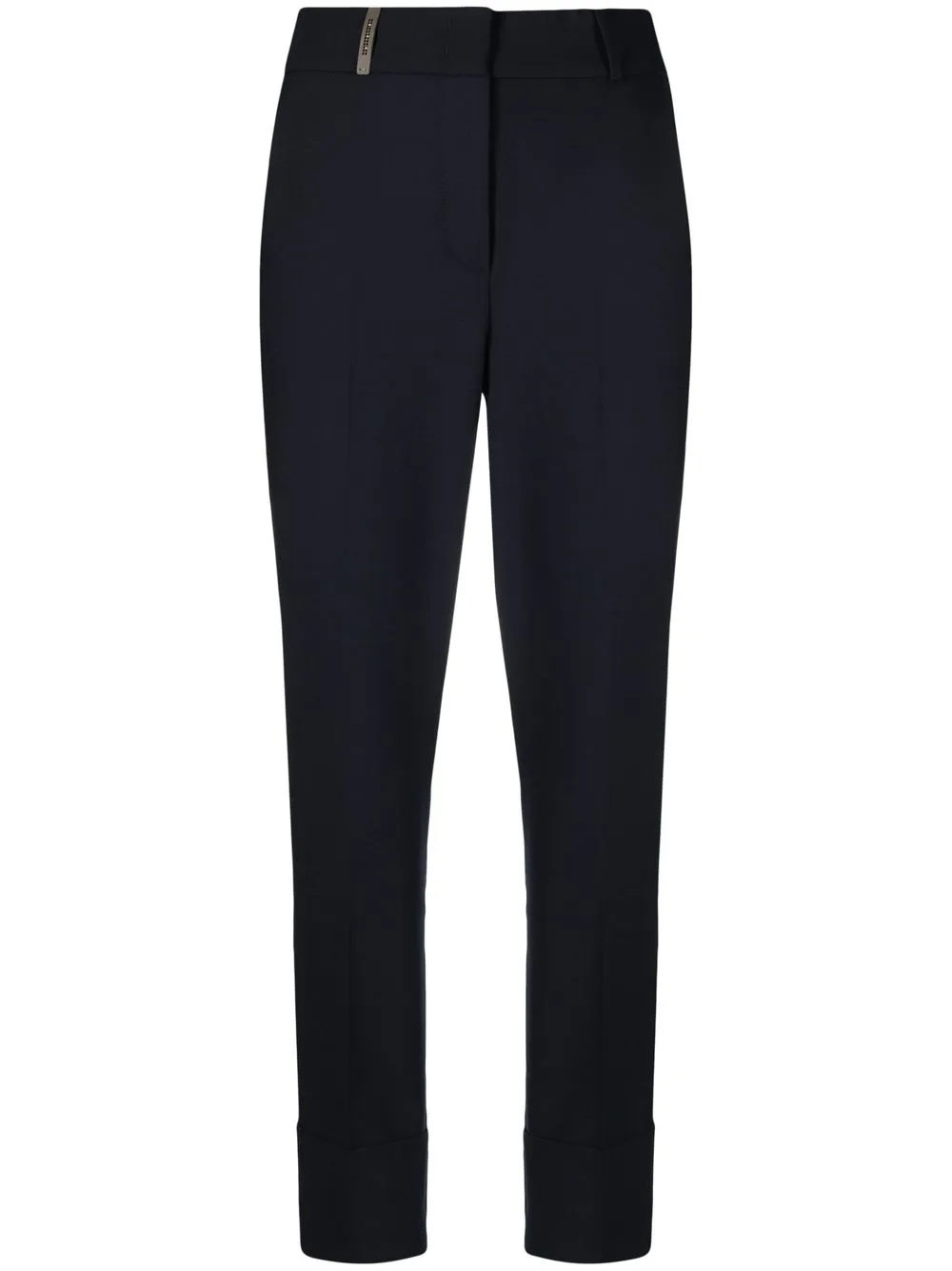 

Peserico pantalones slim capri - Azul