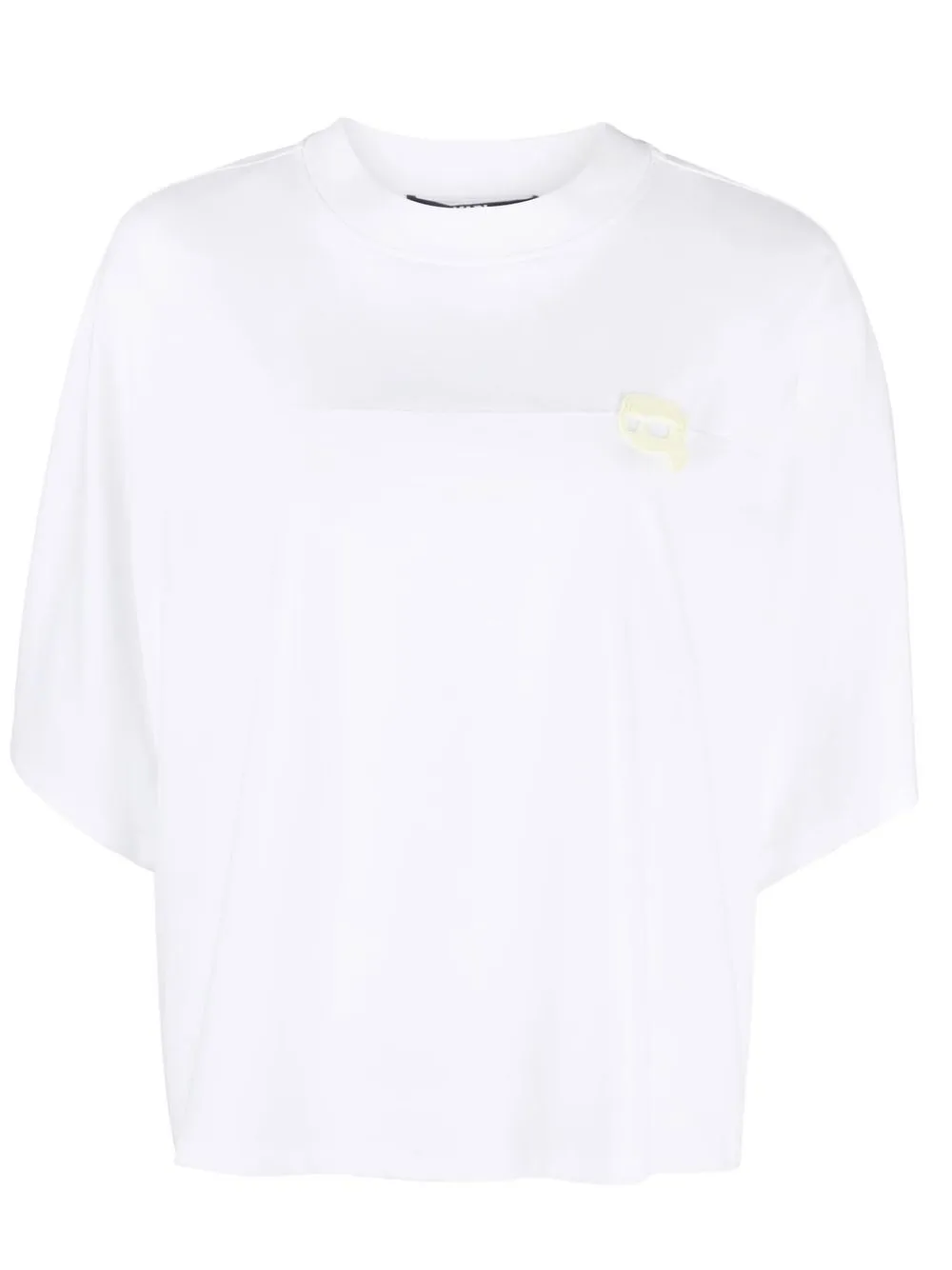 

Karl Lagerfeld Ikonik 2.0 boxy T-shirt - White