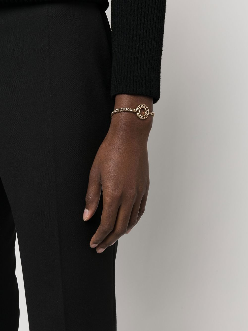 Karl Lagerfeld Armband met logo - Goud