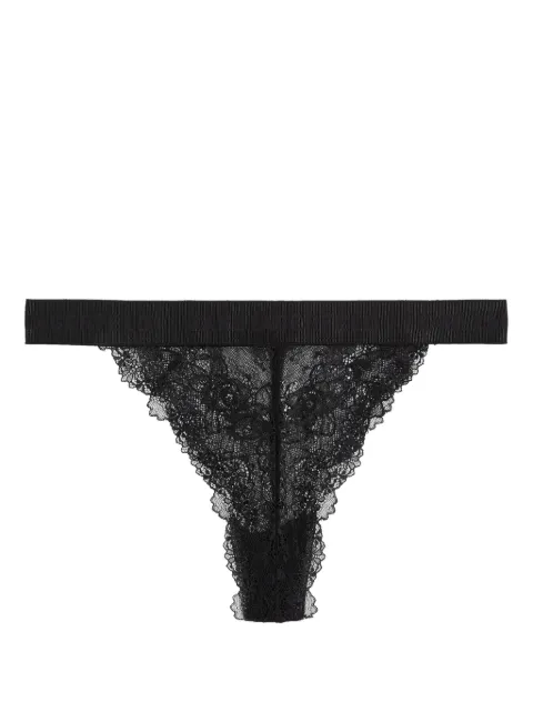 Karl Lagerfeld tanga con logo en la pretina