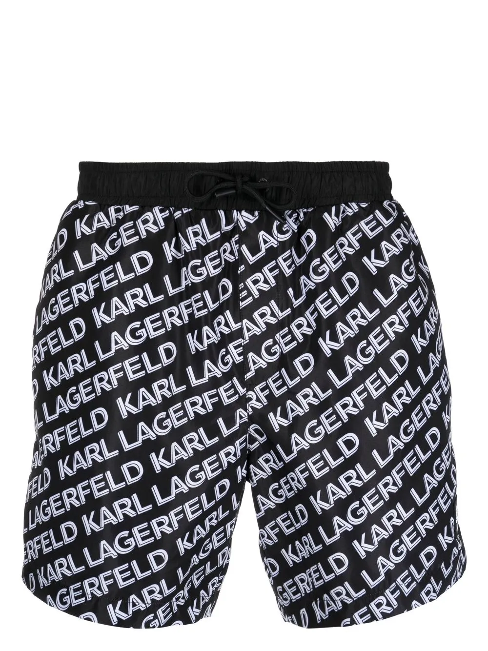 

Karl Lagerfeld shorts de playa Diagonal - Negro