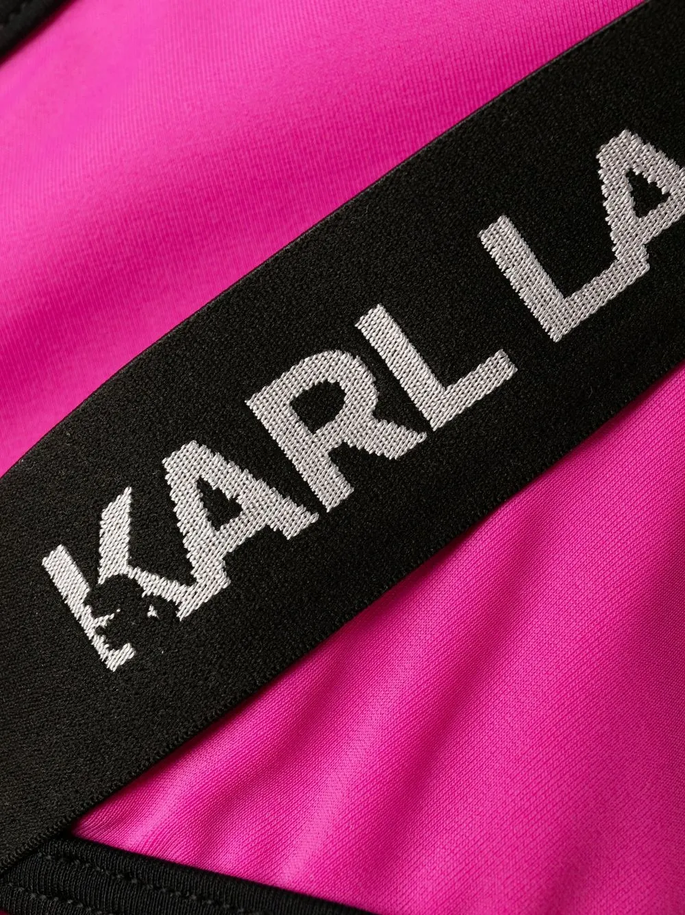 Karl Lagerfeld Slip bikini con banda logo | Abbigliamento da mare | Image 3