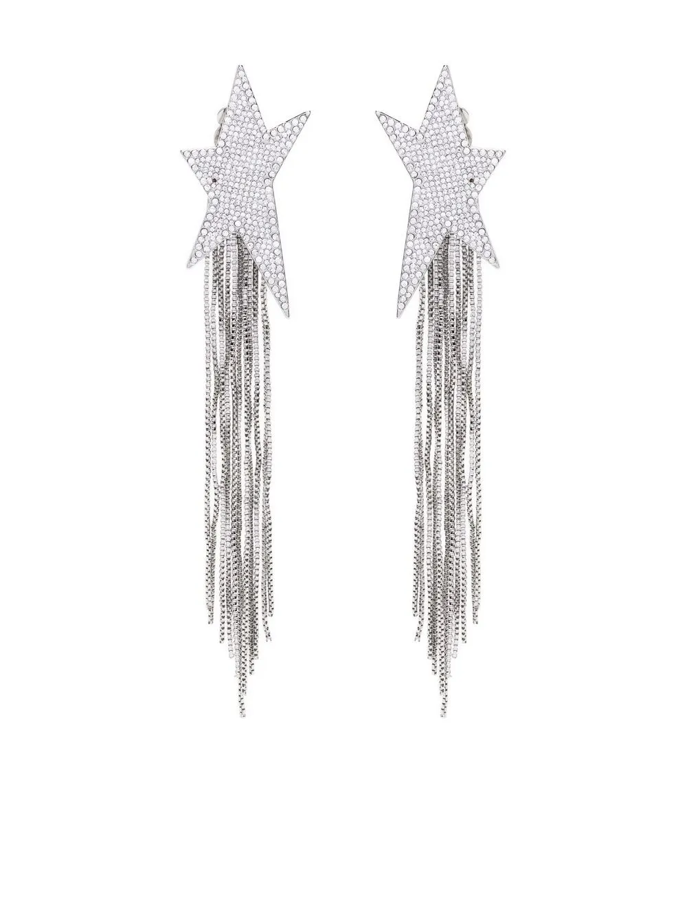 

Karl Lagerfeld aretes Dazzle Shooting Star - Plateado