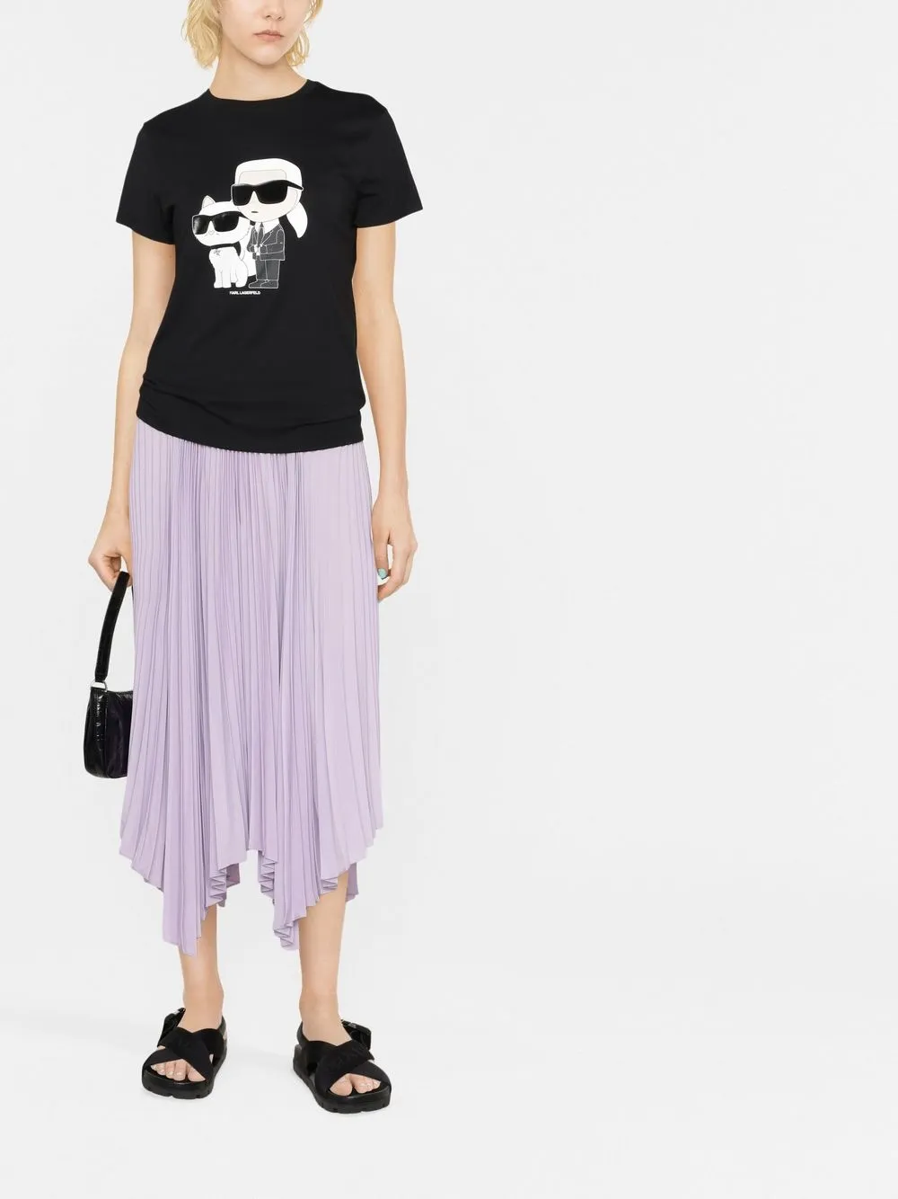Karl Lagerfeld T-shirt - Zwart