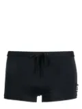 Karl Lagerfeld logo-print trunks - Black