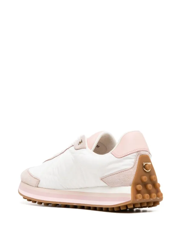Ferragamo embossed-logo low-top Sneakers | White | FARFETCH