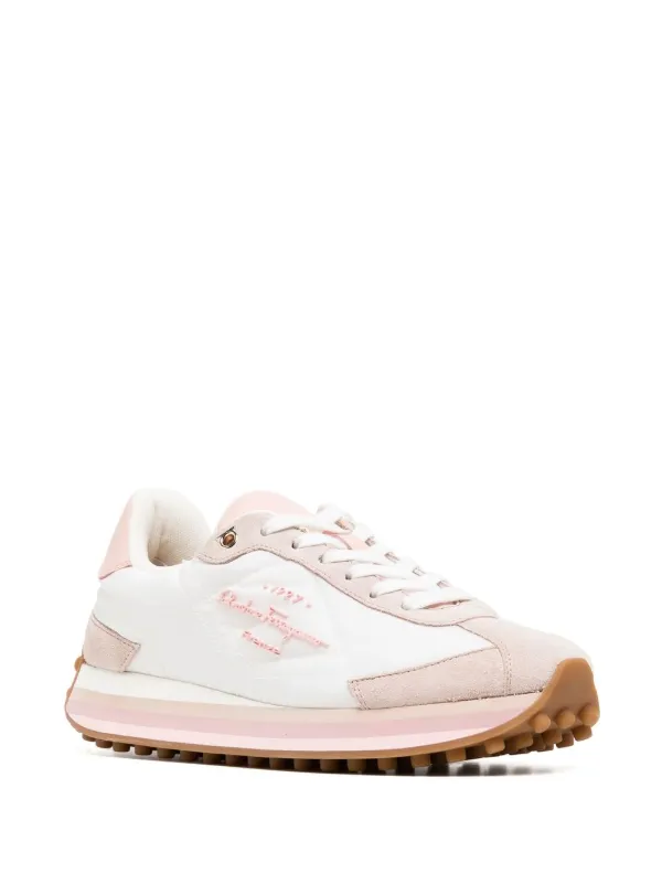 Ferragamo♪SALE♪0763793 FERRAGAMO Clayton Leather Low-Top Sneakers | Saks Fifth Avenue