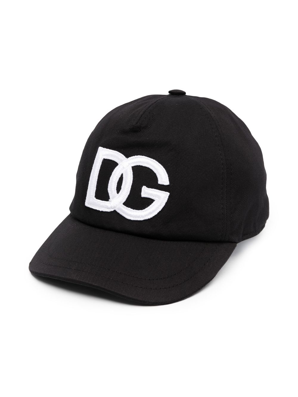 

Dolce & Gabbana Kids gorra con logo bordado - Negro