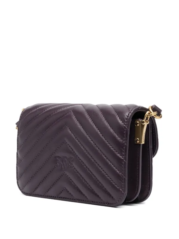 PINKO Love Birds Quilted Shoulder Bag - Farfetch