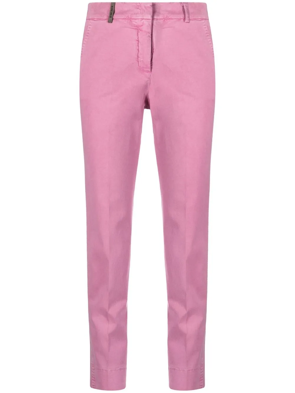 

Peserico pantalones slim con bolsillos - Rosado