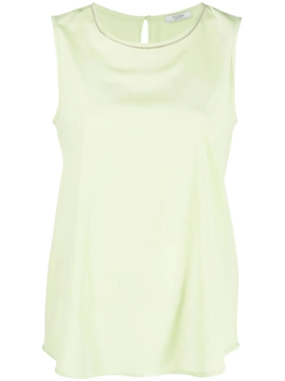 

Peserico chain-detail tank top - Green