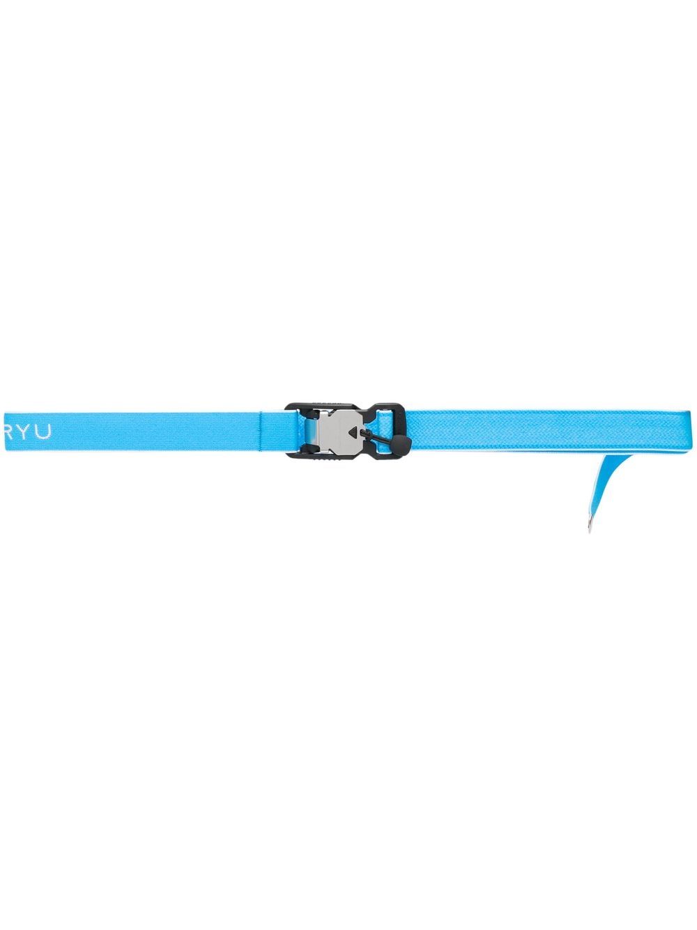 

Fumito Ganryu buckled stretch belt - Blue