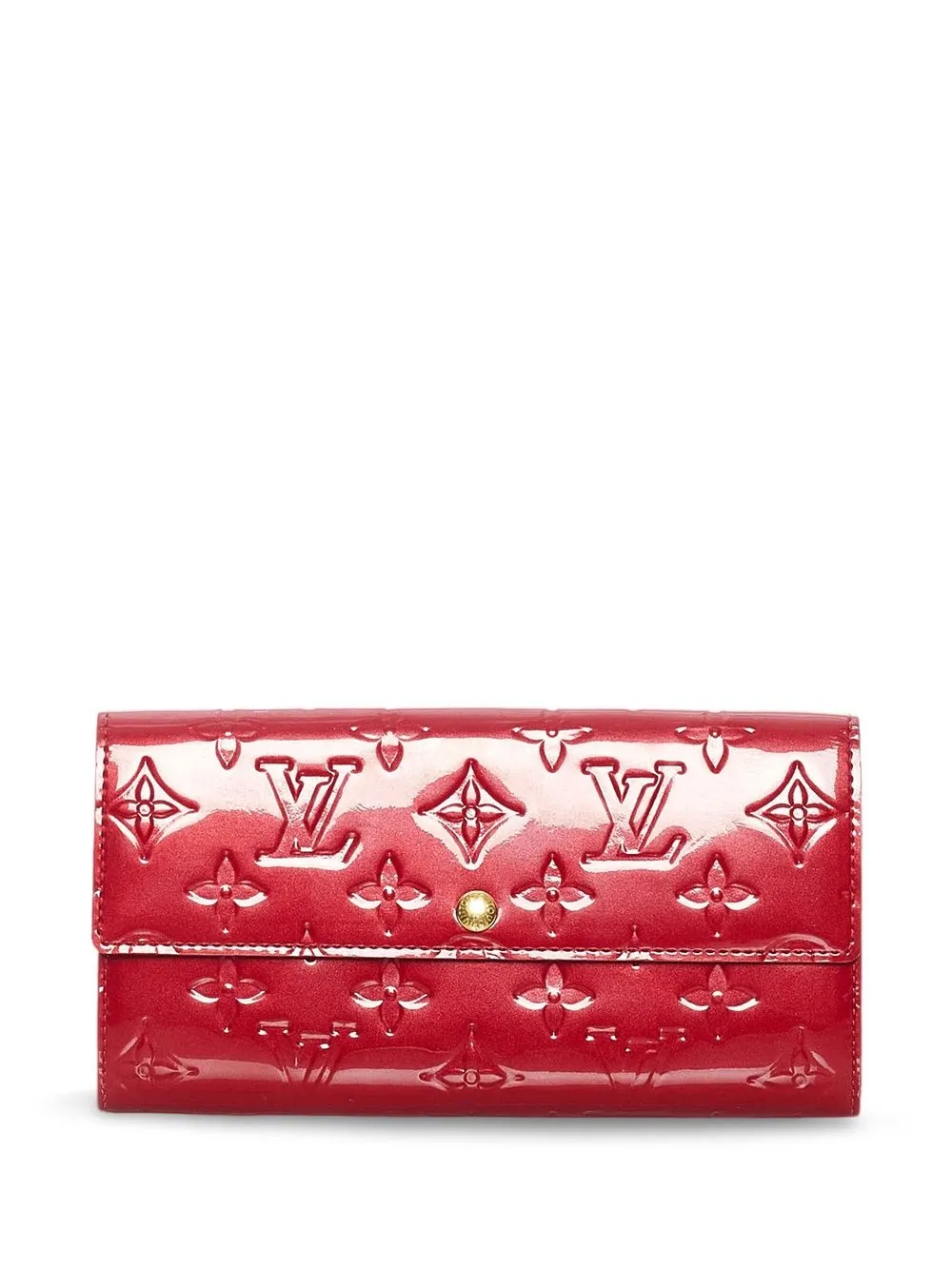 

Louis Vuitton 2011 pre-owned Sarah continental wallet - Red