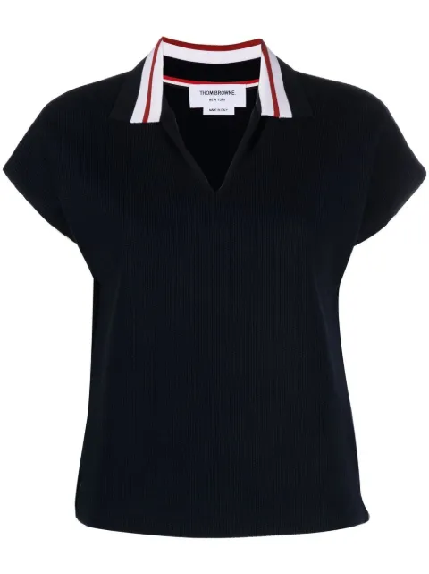 Thom Browne cricket stripe polo shirt