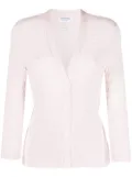 Thom Browne 4-Bar pointelle-stitch cardigan - Pink