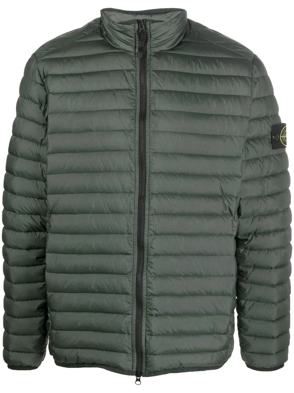 

Stone Island Compass-patch puffer jacket - Green