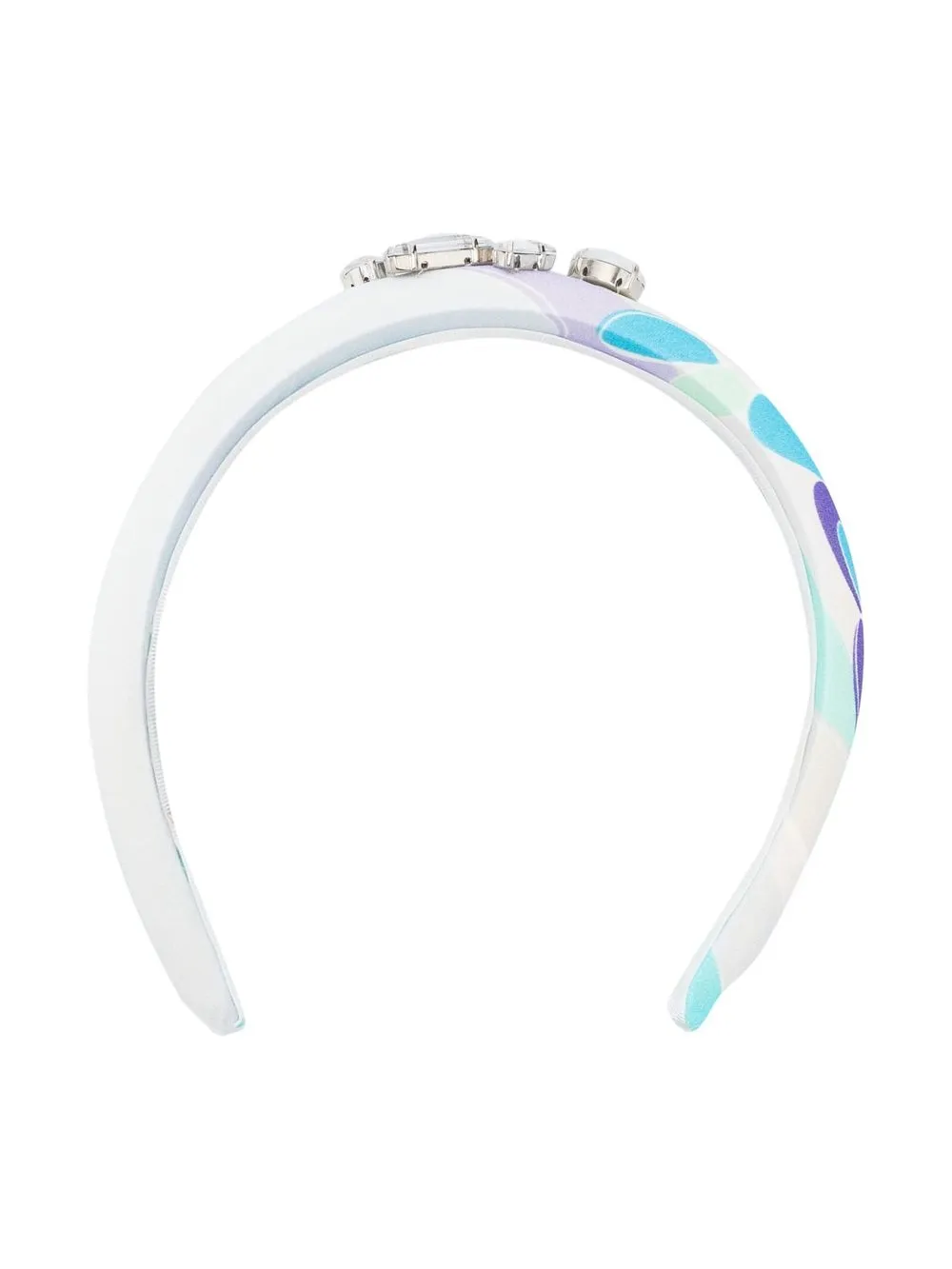 

PUCCI Junior diadema con detalles de cristal - Azul