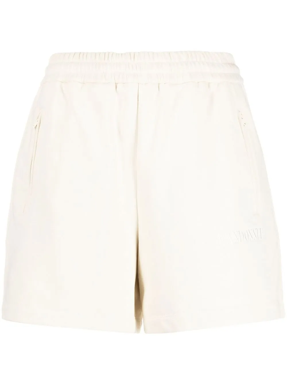 

Juun.J elasticated track shorts - Neutrals