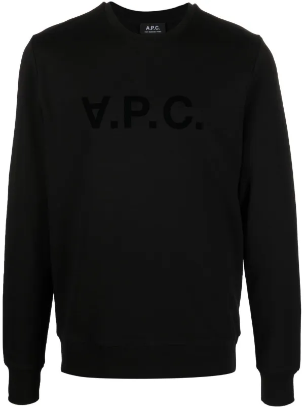 Apc logo sweatshirt hotsell