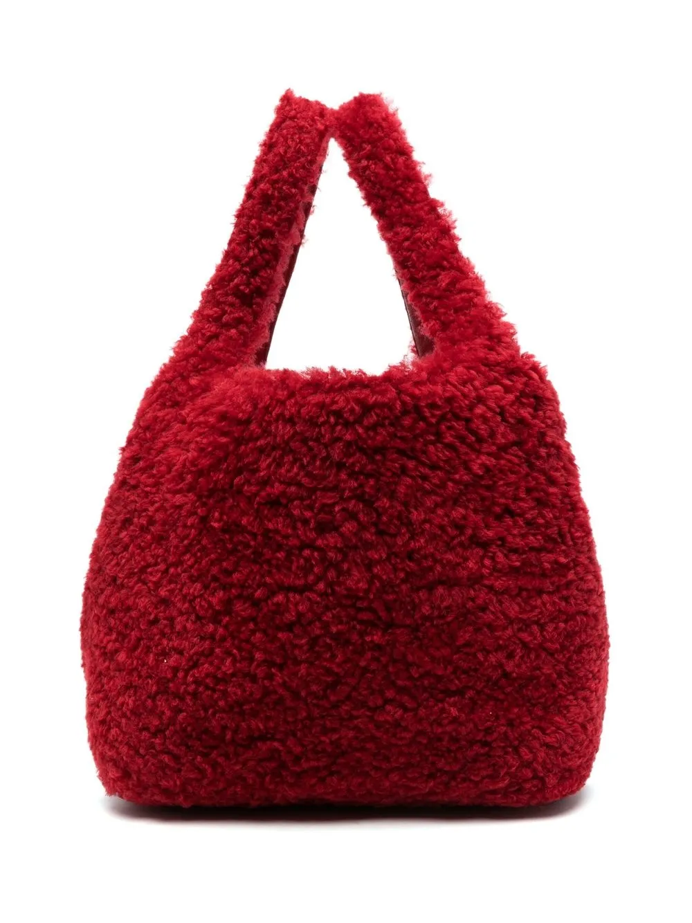 

Simonetta Ravizza bolsa bucket Furrissima - Rojo