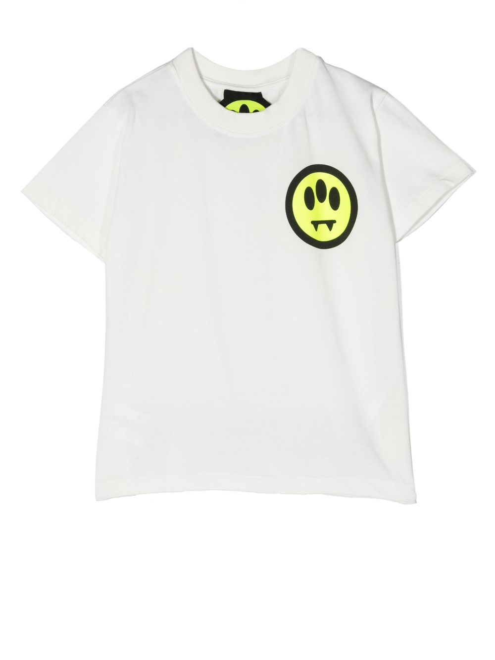 Barrow Kids' Logo-print Short-sleeved T-shirt In White