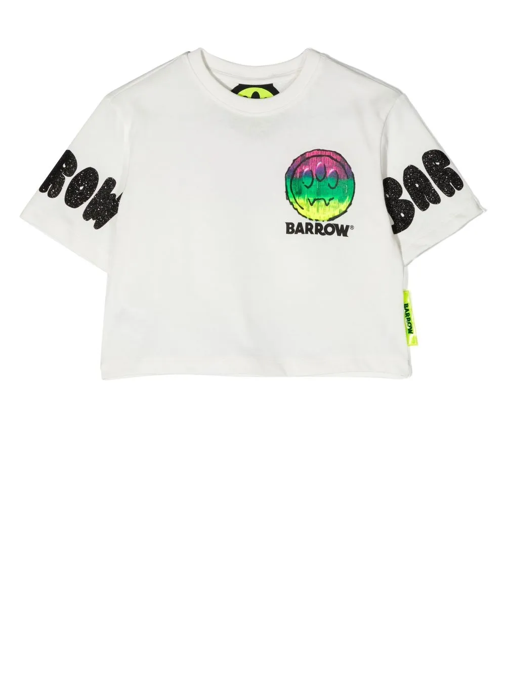 

Barrow kids playera corta con logo estampado - Blanco