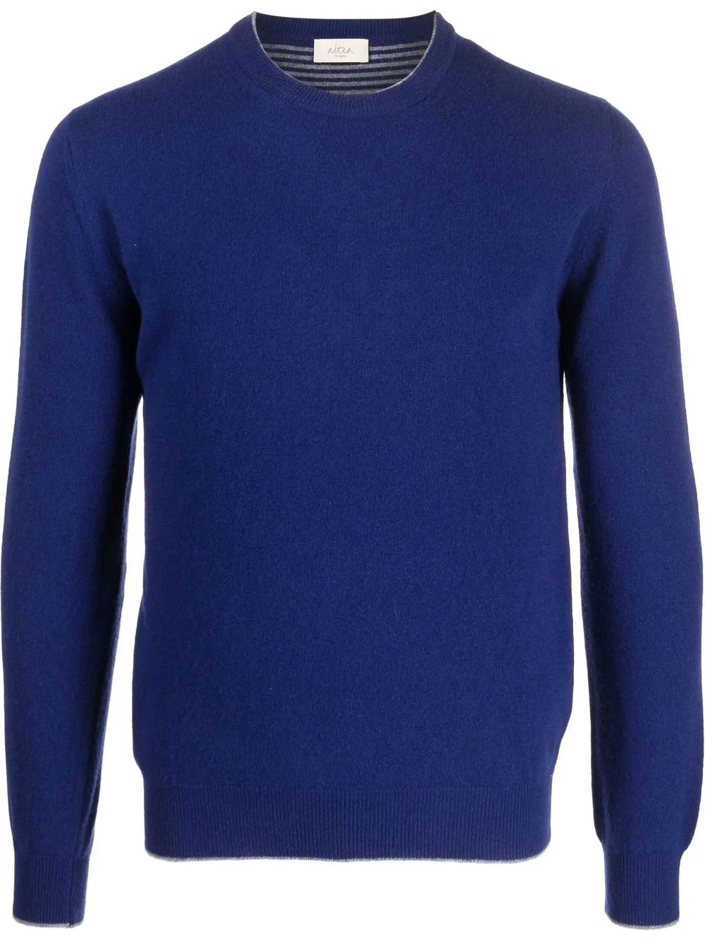 

Altea elbow-patch detail jumper - Blue