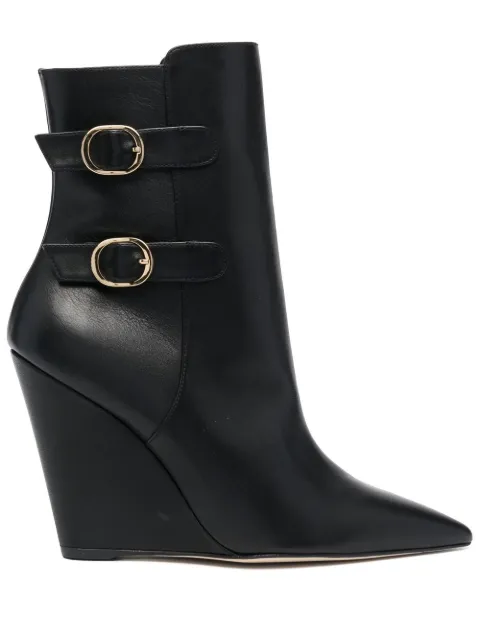 Stuart Weitzman 135mm pointed leather boots