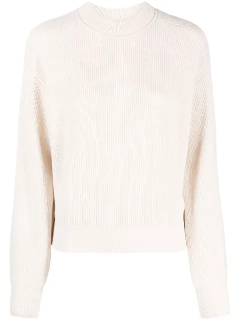 Peserico ribbed-knit wool-blend jumper