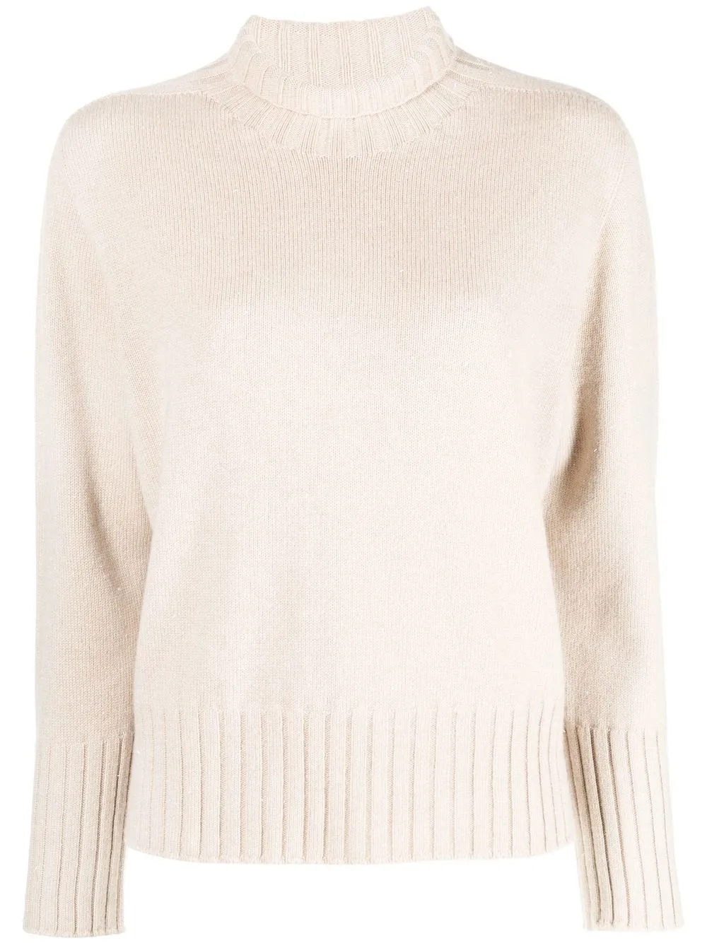 

Peserico high-neck long-sleeve jumper - Neutrals