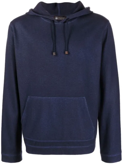 Colombo - cashmere long-sleeve hoodie