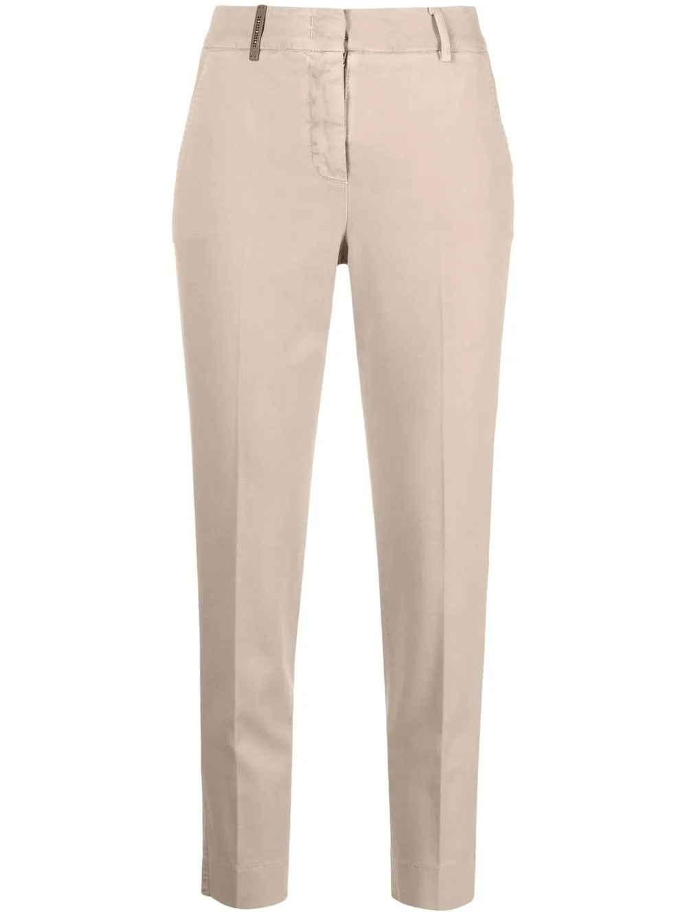 

Peserico pantalones capri slim - Neutro