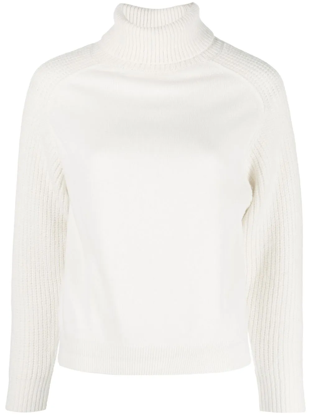 

Peserico roll-neck long-sleeve jumper - White